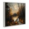 Stupell Industries Autumn Ghosts at Lake Framed Giclee, design by Arlington Prints